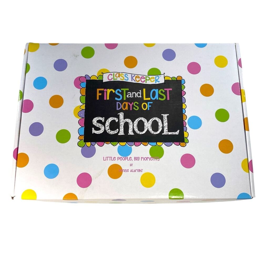 Denise Albright Class Keeper School Memory Binder Dots Pattern Digital App